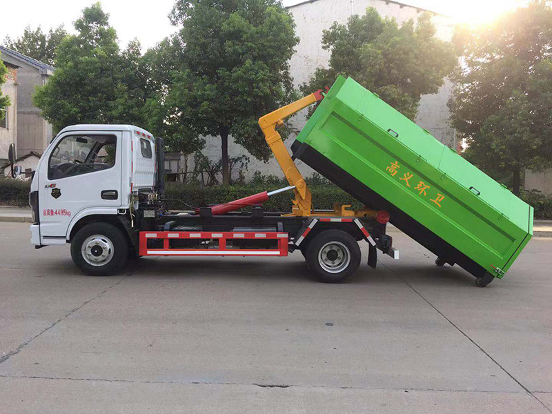 東風D6多利卡SCS5040ZXXEQ6車廂可卸式垃圾車