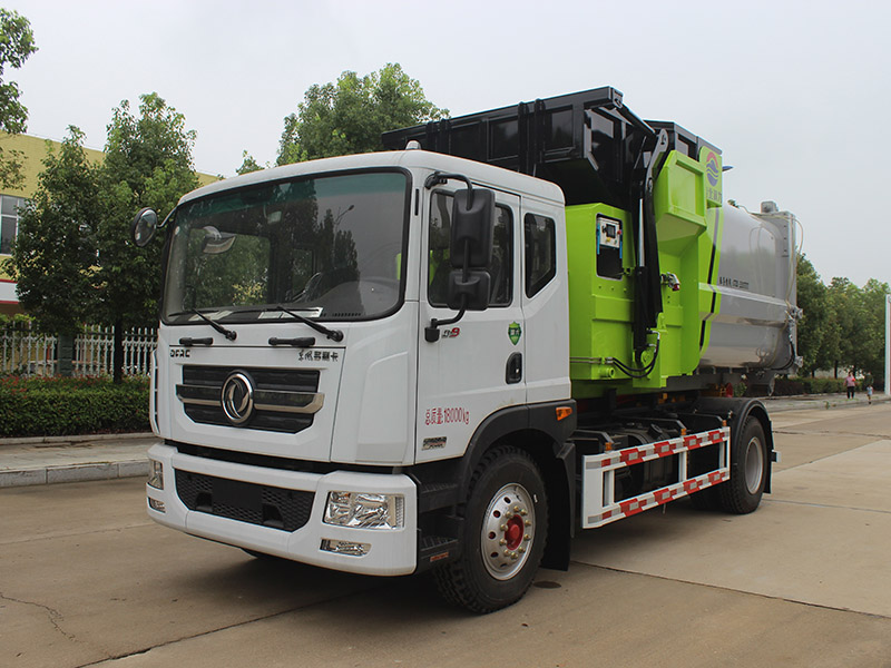 東風D9鉤臂車SCS5182ZXXEQ6車廂可卸式垃圾車