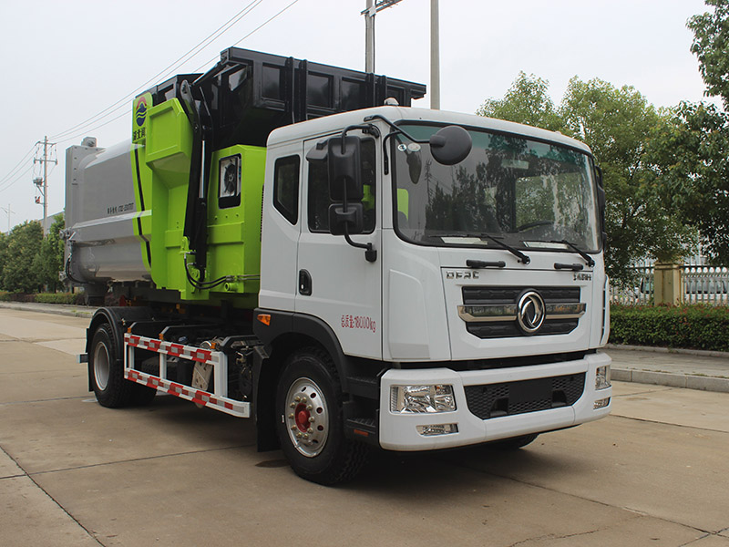 東風D9鉤臂車SCS5182ZXXEQ6車廂可卸式垃圾車