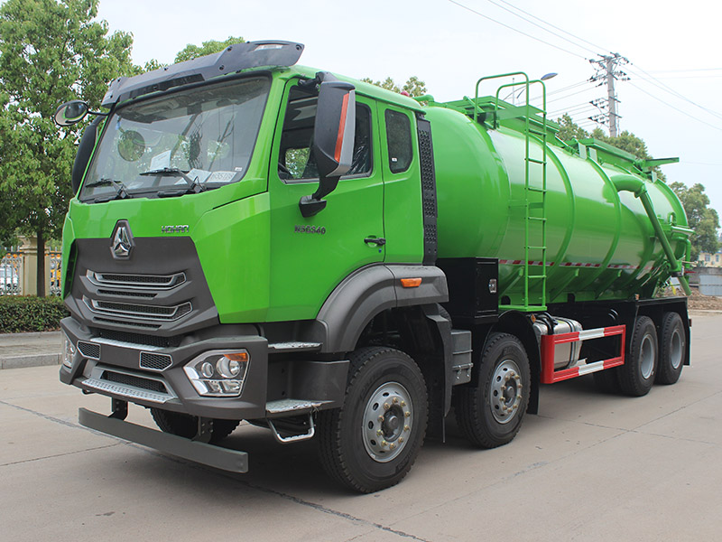 重汽浩瀚20方污泥運輸自卸車