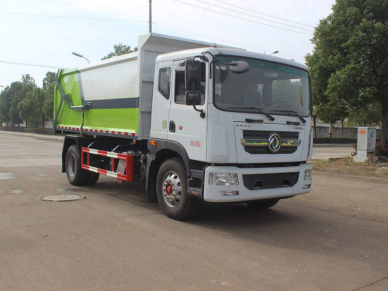 東風多利卡D9底盤壓縮式對接垃圾車