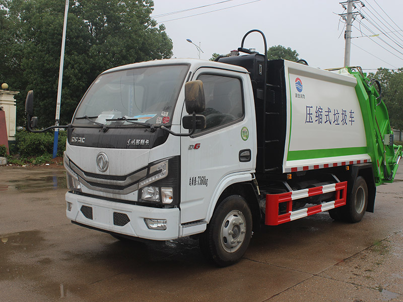 東風(fēng)多利卡6方壓縮垃圾車(chē)