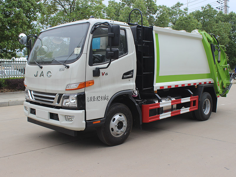 江淮V6國(guó)六6方-8方壓縮垃圾車(chē)