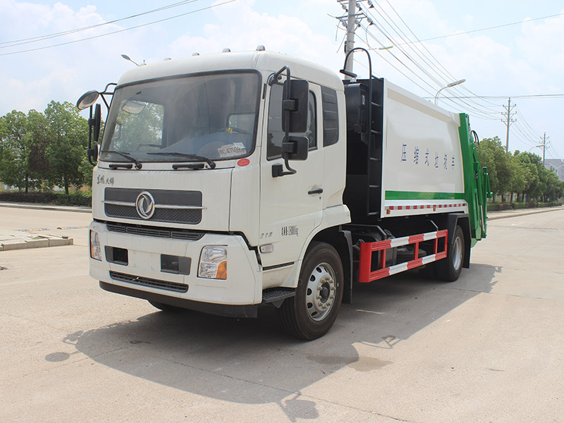 東風(fēng)天錦12-14方壓縮垃圾車(chē)