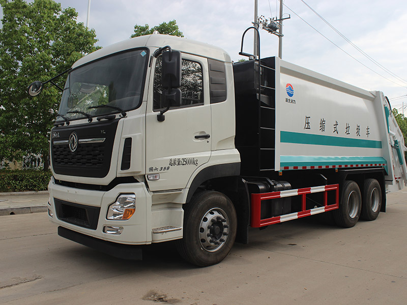 東風(fēng)天龍18方-20方后雙橋壓縮垃圾車(chē)