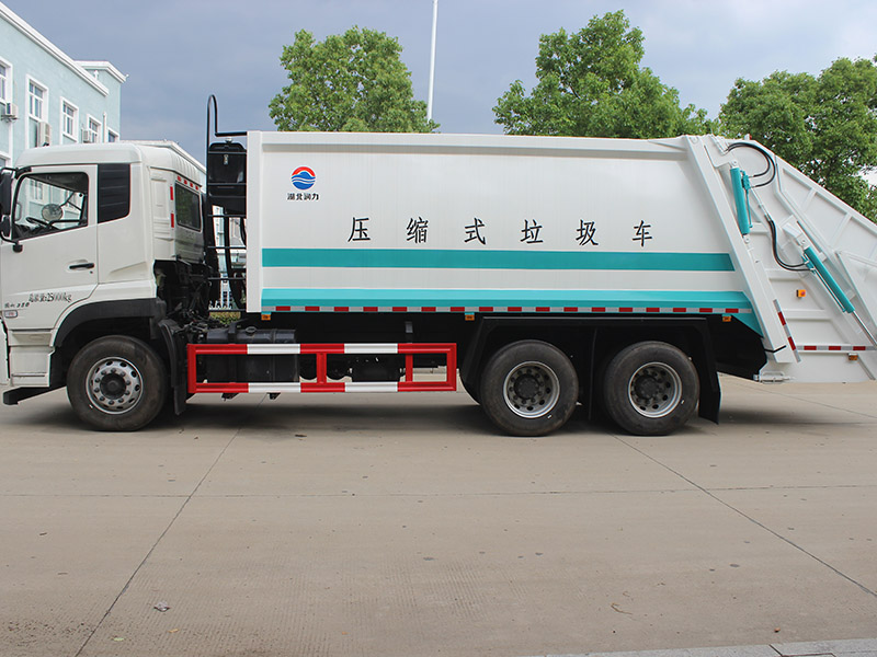 東風天龍18方-20方后雙橋壓縮垃圾車
