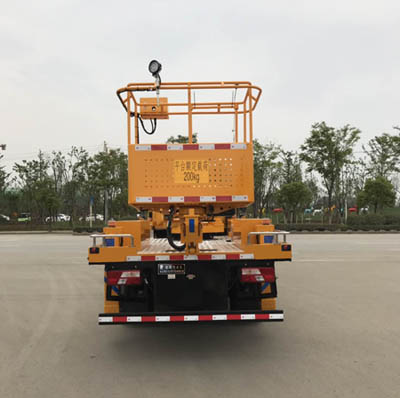 潤知星牌SCS5080JGKJX6型高空作業(yè)車