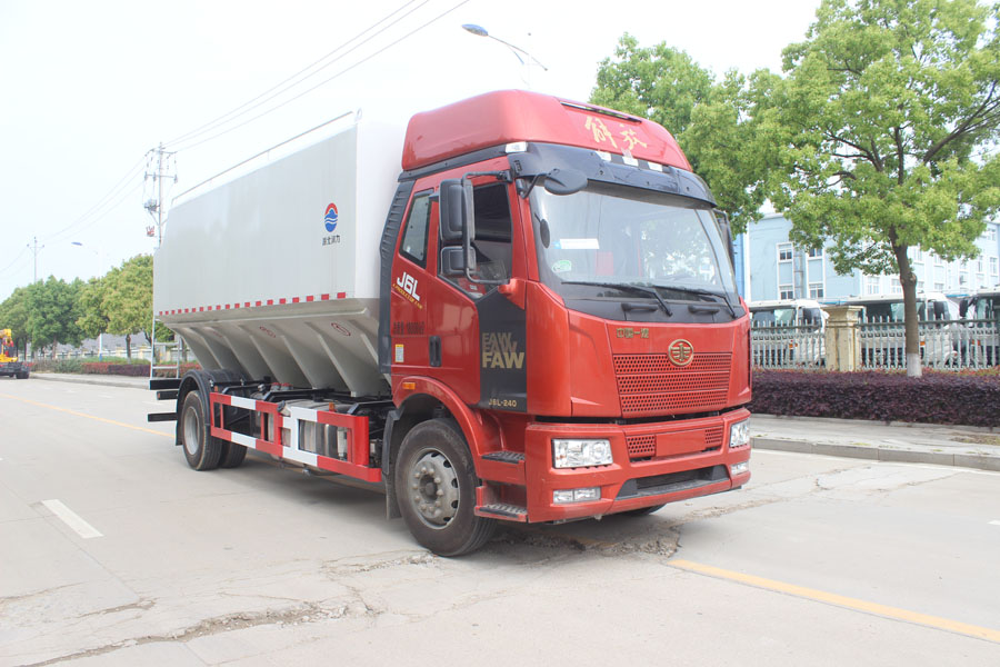 潤知星牌SCS5184ZSLCA6型散裝飼料運輸車