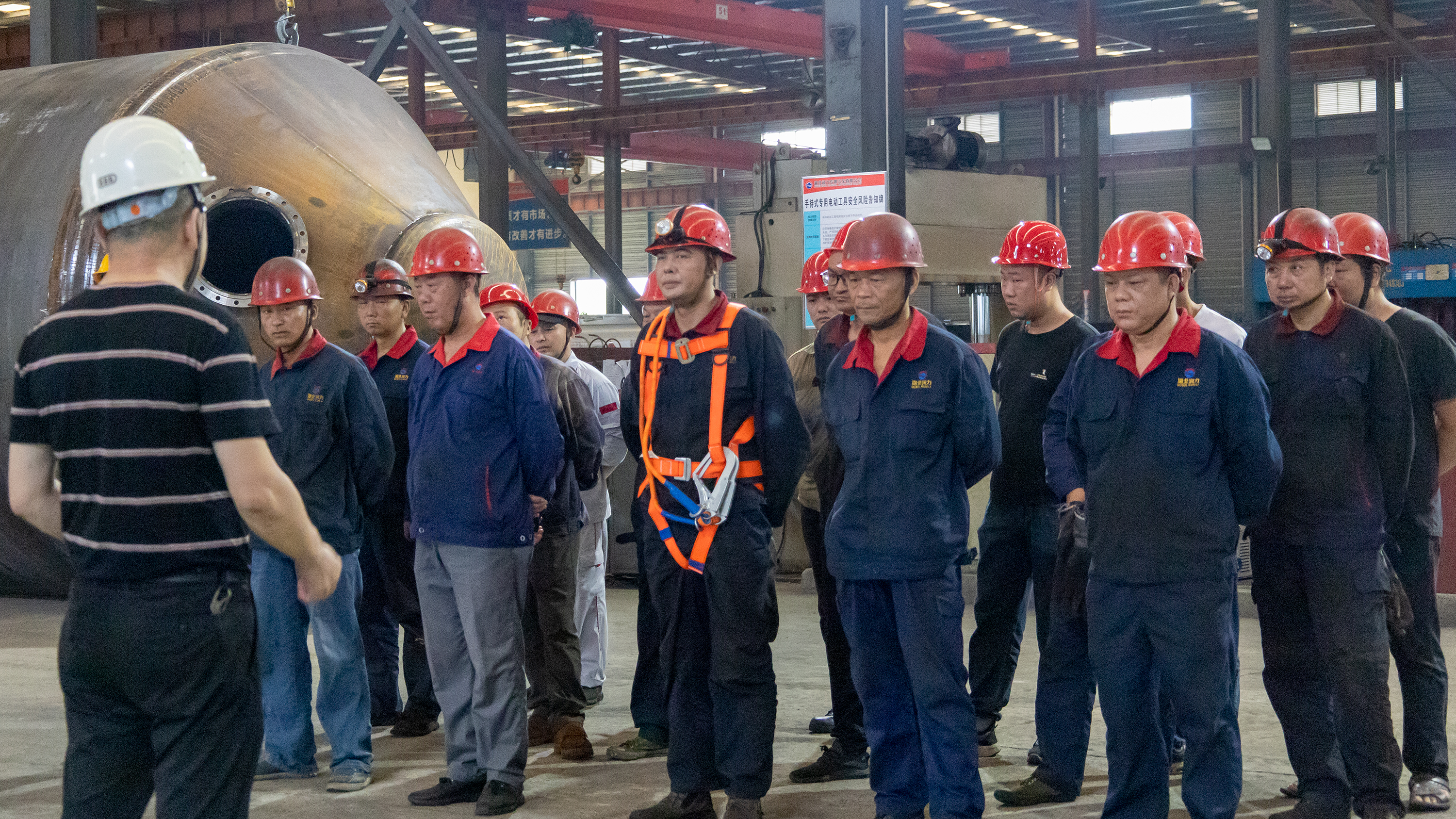 安全生產(chǎn)從我做起，湖北潤力開展有限空間作業(yè)和消防演習(xí)